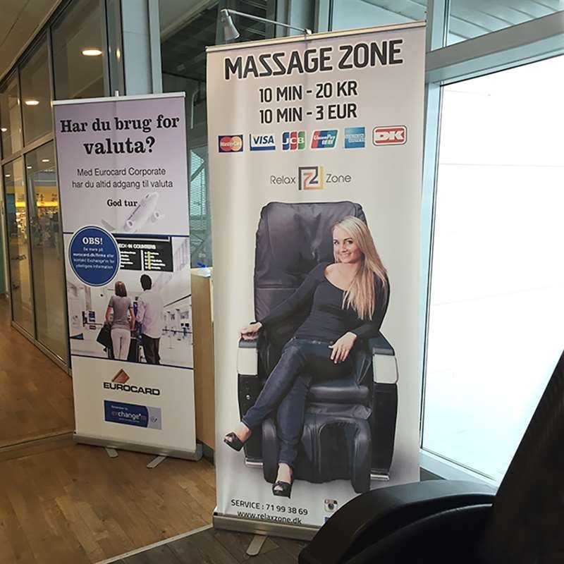 Basic Roll-up kassette, enkeltsidet, alu/sølv, 100 cm