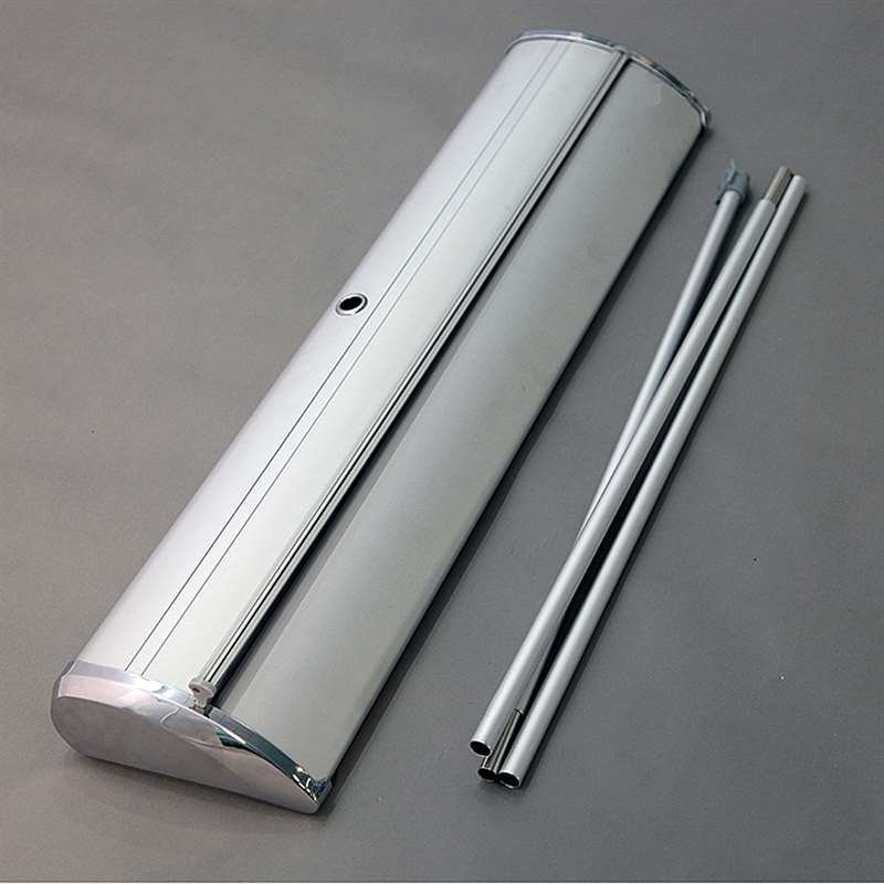 Expo Roll-up, sølv, enkeltsidet, 60 x 240 cm