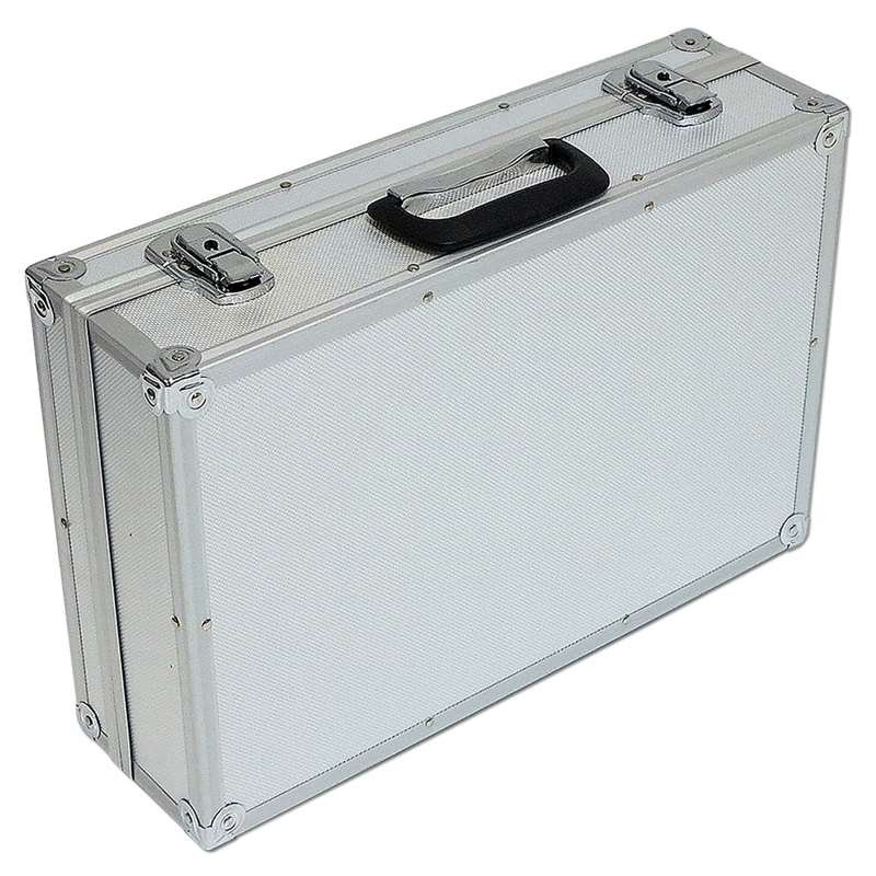 Flex Brochurestander, alu/sølv - 6 x A4