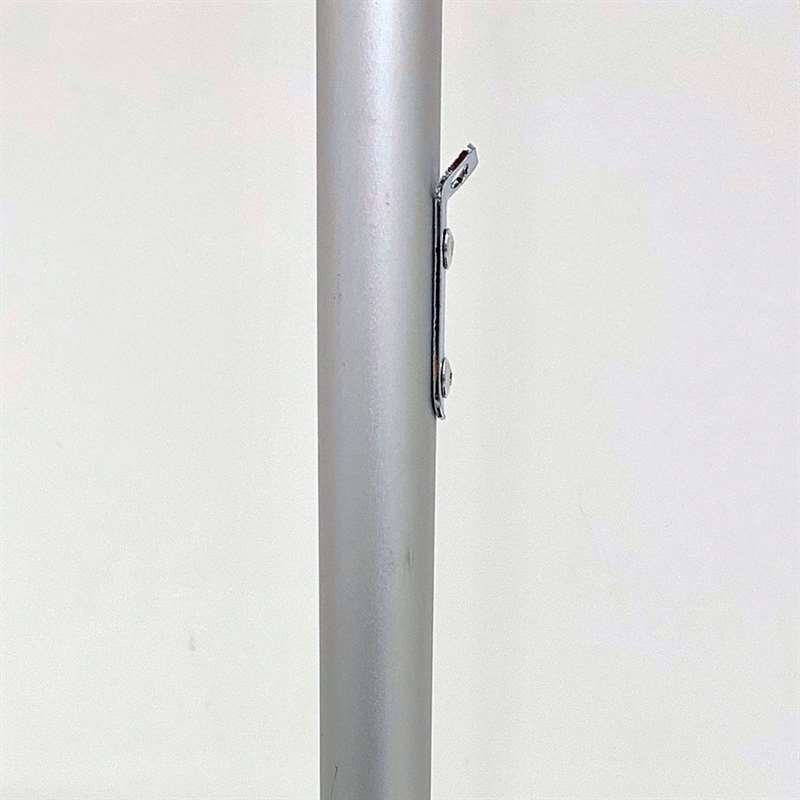 Beachflag, Outdoor Bow Flag, alu pole, Large (uden fod og flag)