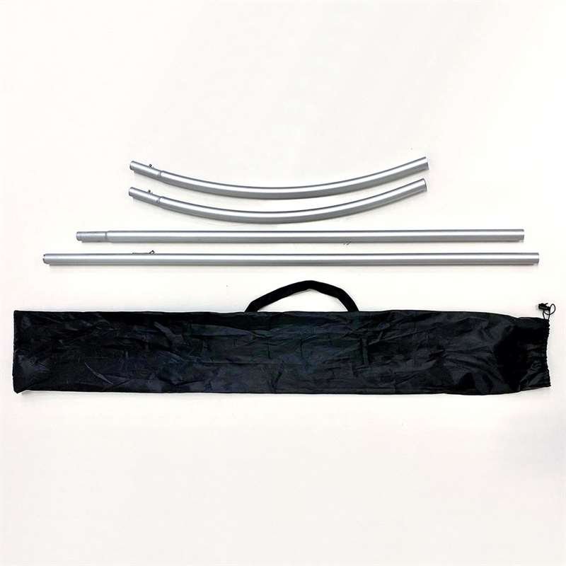 Beachflag, Outdoor Bow Flag, alustang, Small (uden fod og flag)