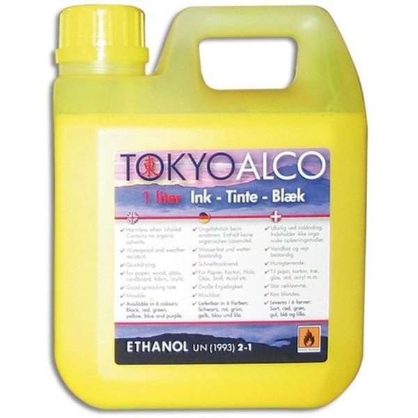 Tokyo Alco Skilteblæk - 1L Gul