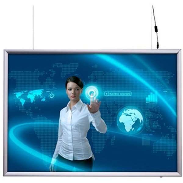 LED Lysramme Dobbeltsidet - A1 Horisontal