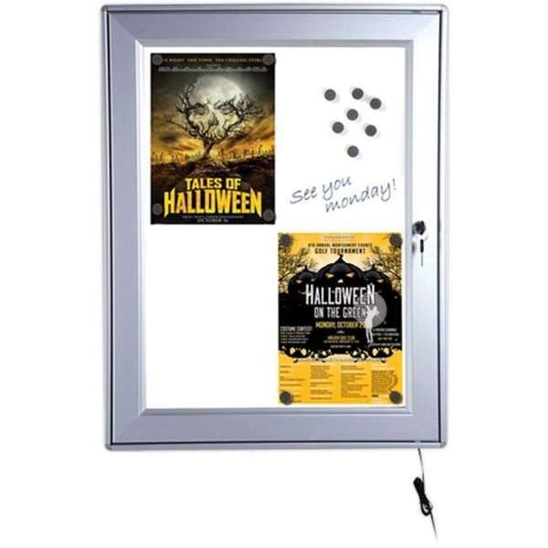 LED Menu Udhængsskab - 4xA4