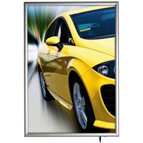 LED Lysramme Enkeltsidet - A0