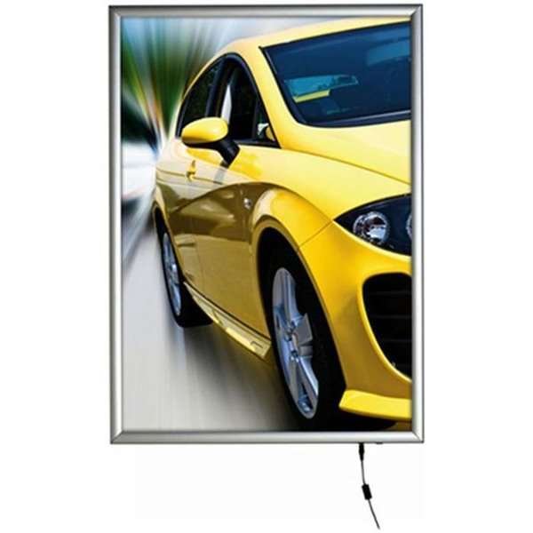 LED Lysramme Enkeltsidet - 50x70cm