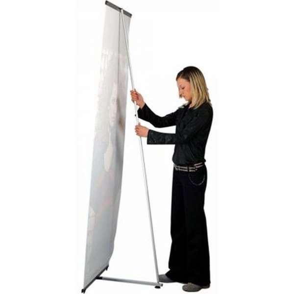 Quick L-Banner Enkeltsidet uden banner og print- 80x200cm