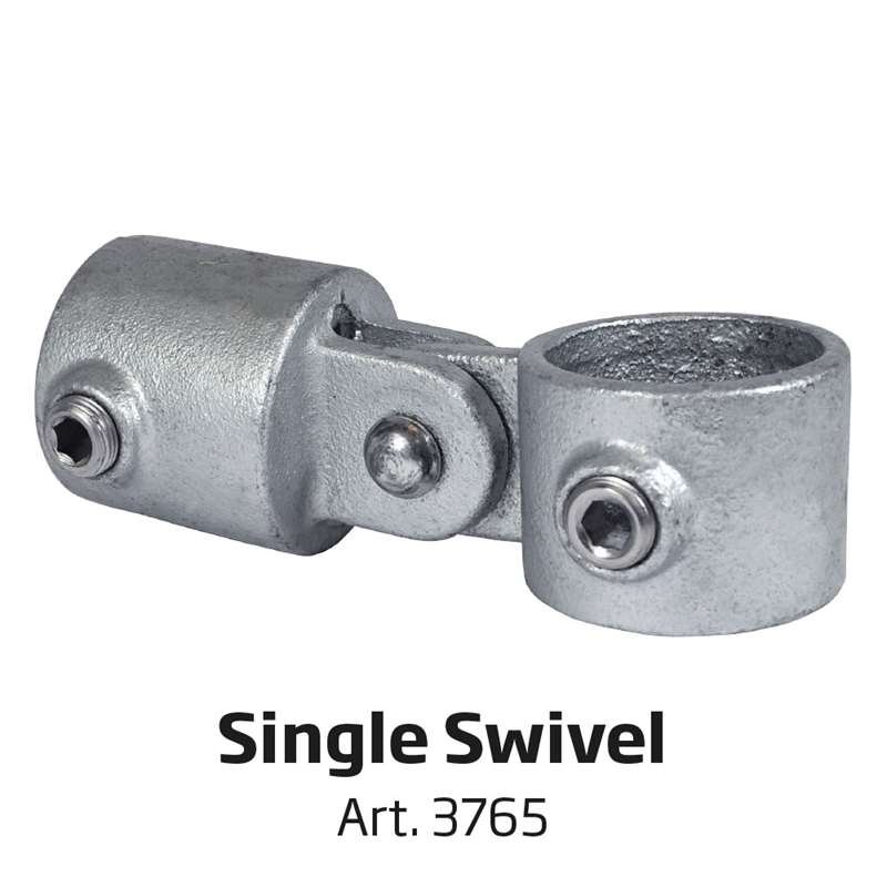 Banner Tube High Stand, fritstående ramme af alurør 0,3 mm / Ø 48 mm - 150 x 100 cm