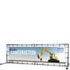 Banner Tube Freestanding Frame, fritstående ramme af alurør 0,3 mm / Ø 48 mm - 200 x 50 cm #1