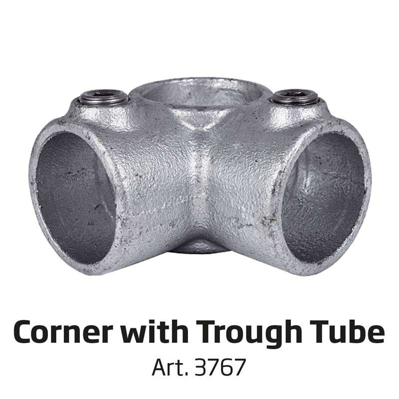 Bannerdisplay, udend&oslash;rs, Banner Tube Freestanding, alur&oslash;r 0, 3 mm &Oslash; 48 mm, 100 x 50 cm