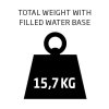 Outdoor Roll-up Waterbase, dobbeltsidet kassette, 85 x 160-200 cm #10