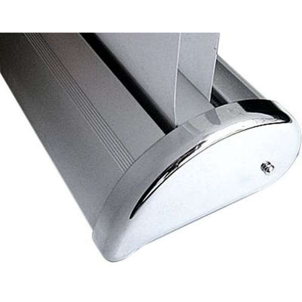 Mini Roll-up, enkeltsidet kassette, sølv, A4