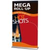 Mega Roll-up enkeltsidet - 320x250 cm - sølv #5
