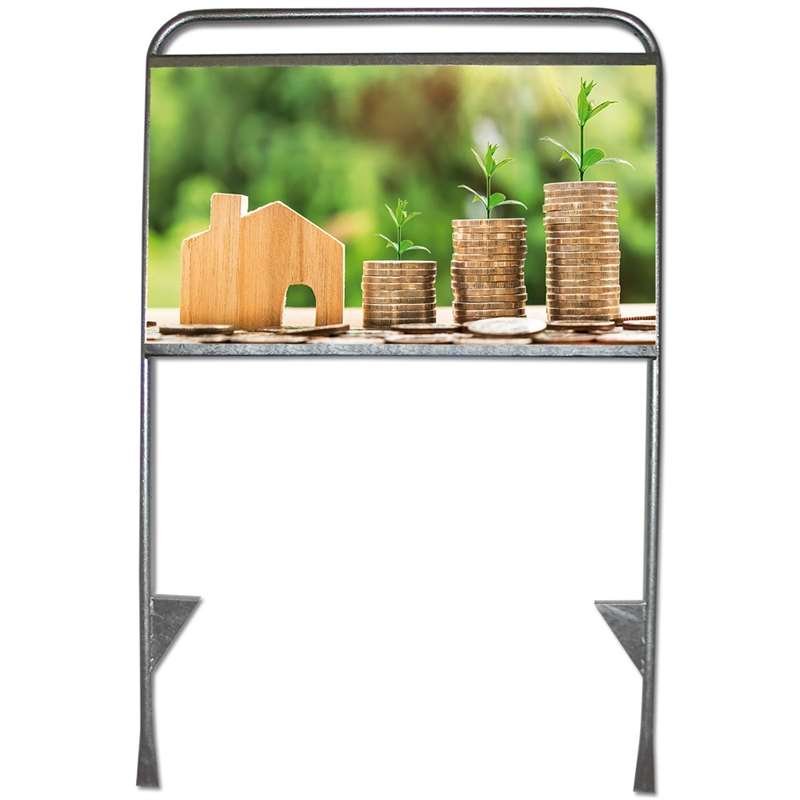 Estate Sign Standard, mæglerskilt, uden plade