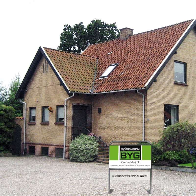 Smal plade til Estate Sign Standard - 60 x 10 cm