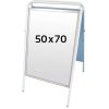 Expo Sign Standard Gadeskilt - 50x70 cm - hvid #1