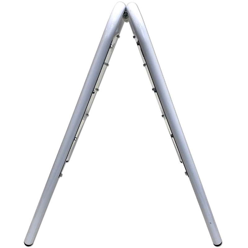 Expo Sign Gadeskilt, A3 hvid, til folie - hvid plade