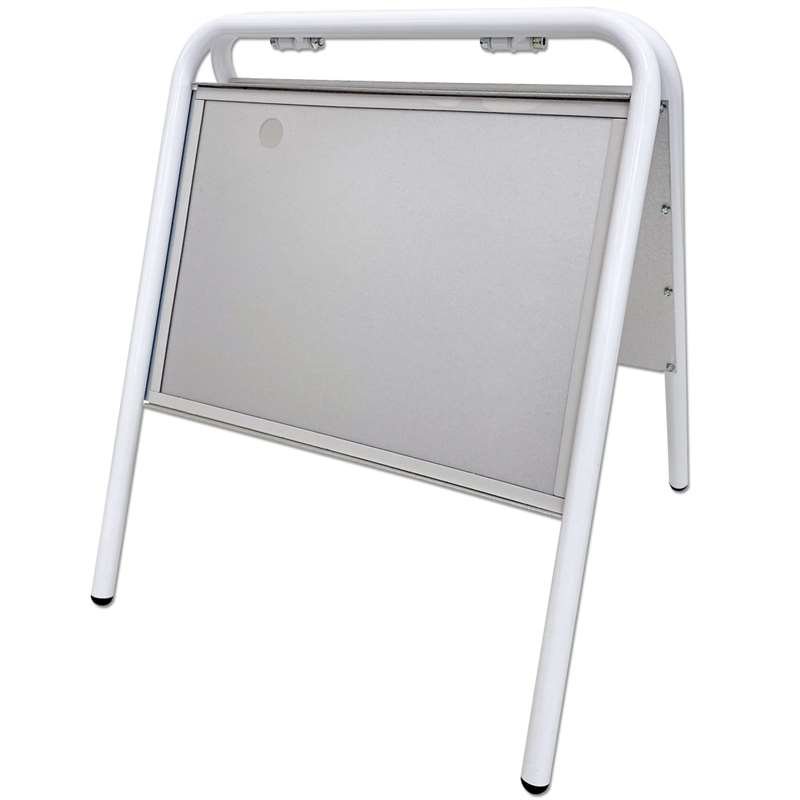 Expo Sign Gadeskilt, A3 med frontplader - hvid