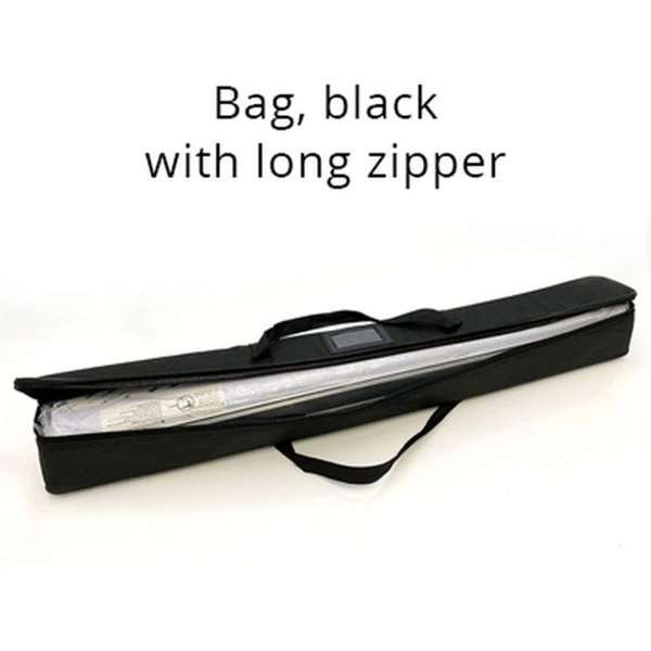 Business Roll-up, enkeltsidet kassette, 85 cm, alu i taske med lynlås på langs