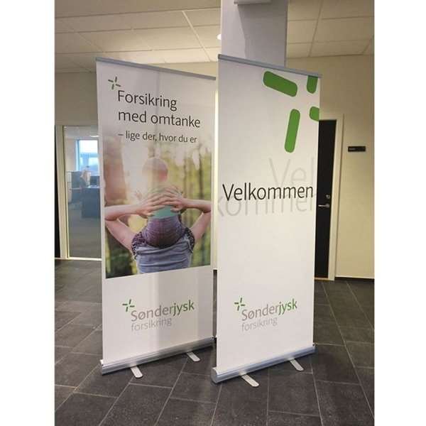 Classic Roll-up enkeltsidet - 85x200 cm - sølv