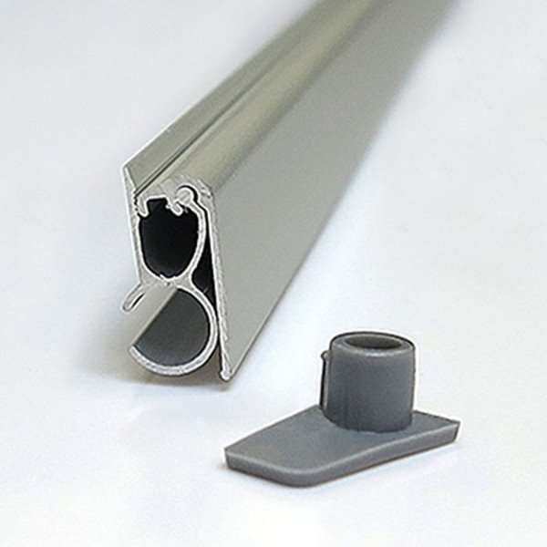 Classic Roll-up enkeltsidet - 85x200 cm - sølv