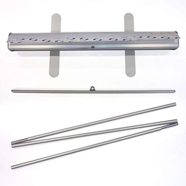 Classic Roll-up enkeltsidet - 85x200 cm - sølv