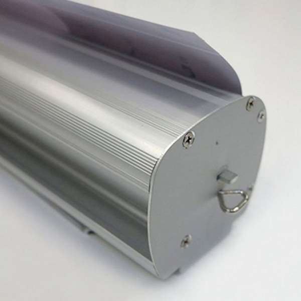 Classic Roll-up enkeltsidet - 85x200 cm - sølv