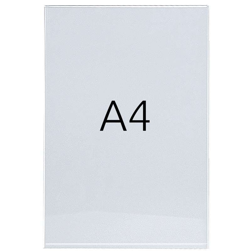 Swing Wing Akrylholder, vertikal, A4