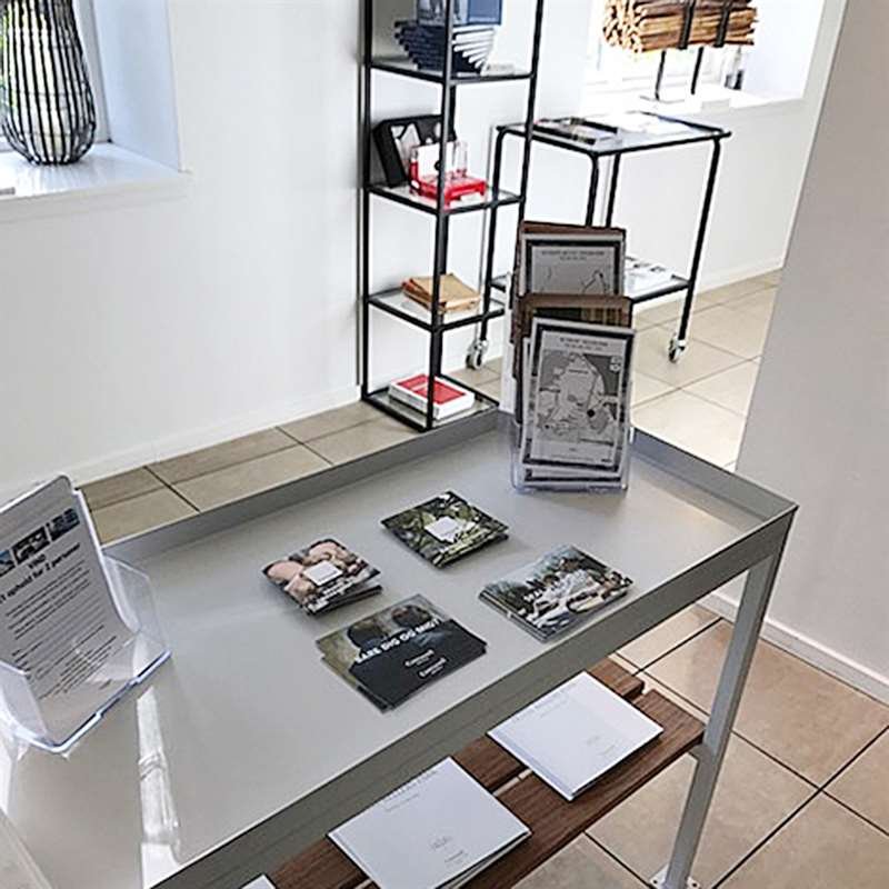 Multi Dispenser, akrylbrochureholder - 3 x M65