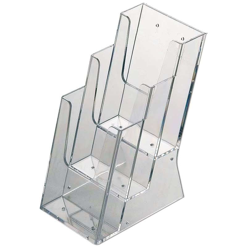 Multi Dispenser, akrylbrochureholder - 3 x M65