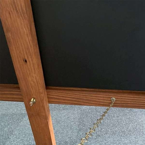 Wooden Stafeli, 165cm. Dark wood