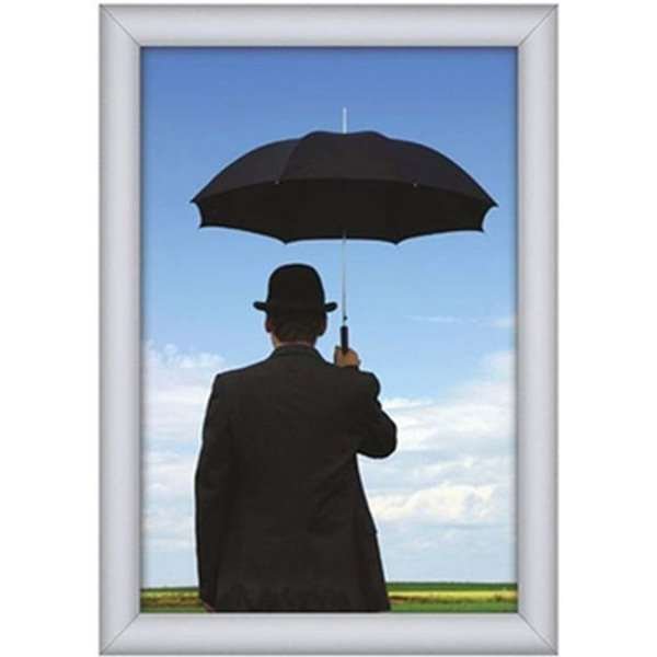 Watersafe Klikramme med 35mm aluminium profil, sølv - 50x70 cm