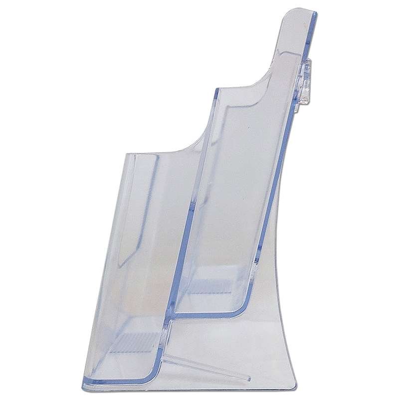 Bord & Vægdispenser, akrylbrochureholder - 2 x A5