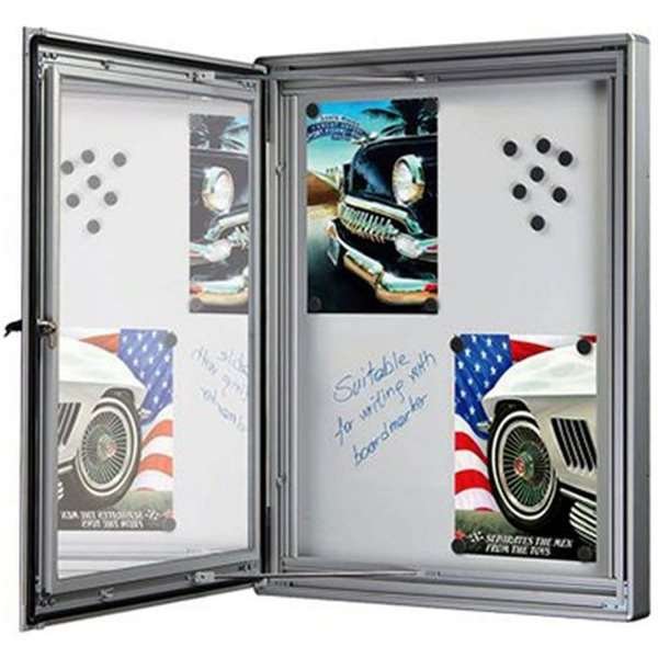 INFOBOX magnetic m/lås 12xA4