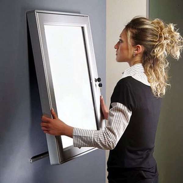 INFOBOX magnetic m/lås 12xA4