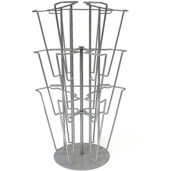 Brochurecarousel til bord - 9xA4 - 21x29.7 cm