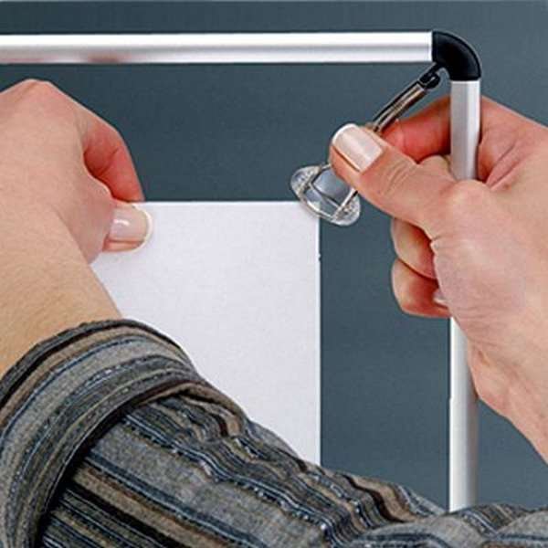 Poster strecher Plakatramme dobbeltsidet - A1 - sølv