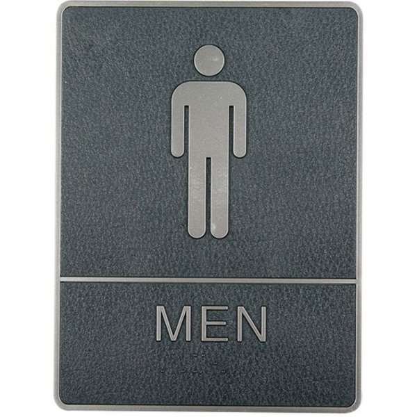 Icon Dørskilt Med Blindeskrift - Herre