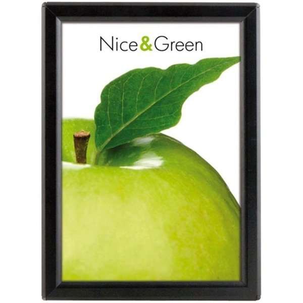 Opti Klikramme med 14mm aluminium profil, sølv - A6