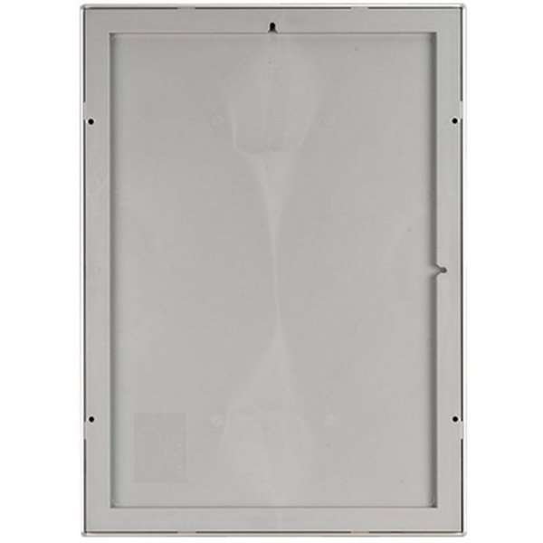 Opti Klikramme med 25mm aluminium profil, s&oslash;lv - A4