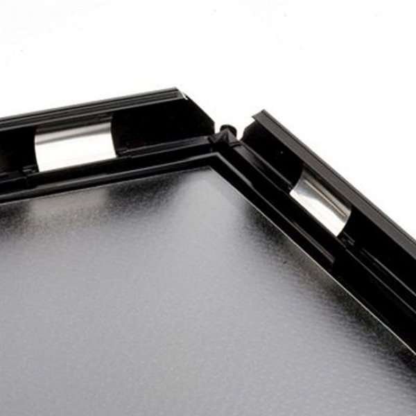 Opti Klikramme med 14mm aluminium profil, sølv - A6