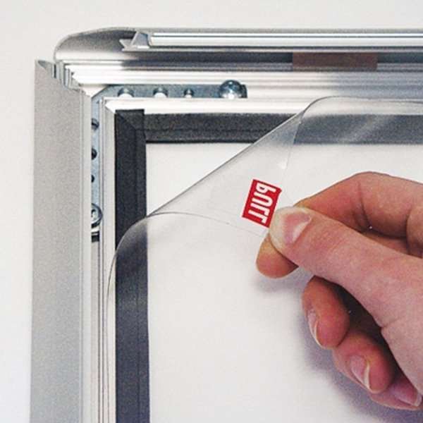 Watersafe Klikramme med 35mm aluminium profil, sølv - 50x70 cm