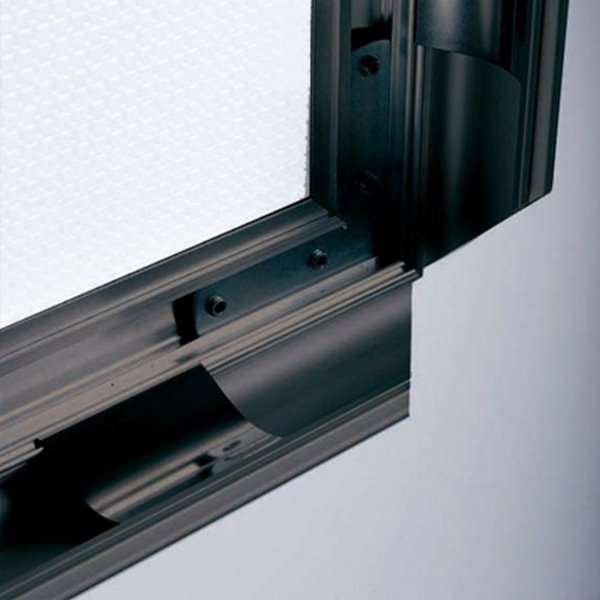 Klikramme, Antique, 40 mm aluminiumprofil, A5 - 14,8 x 21 cm