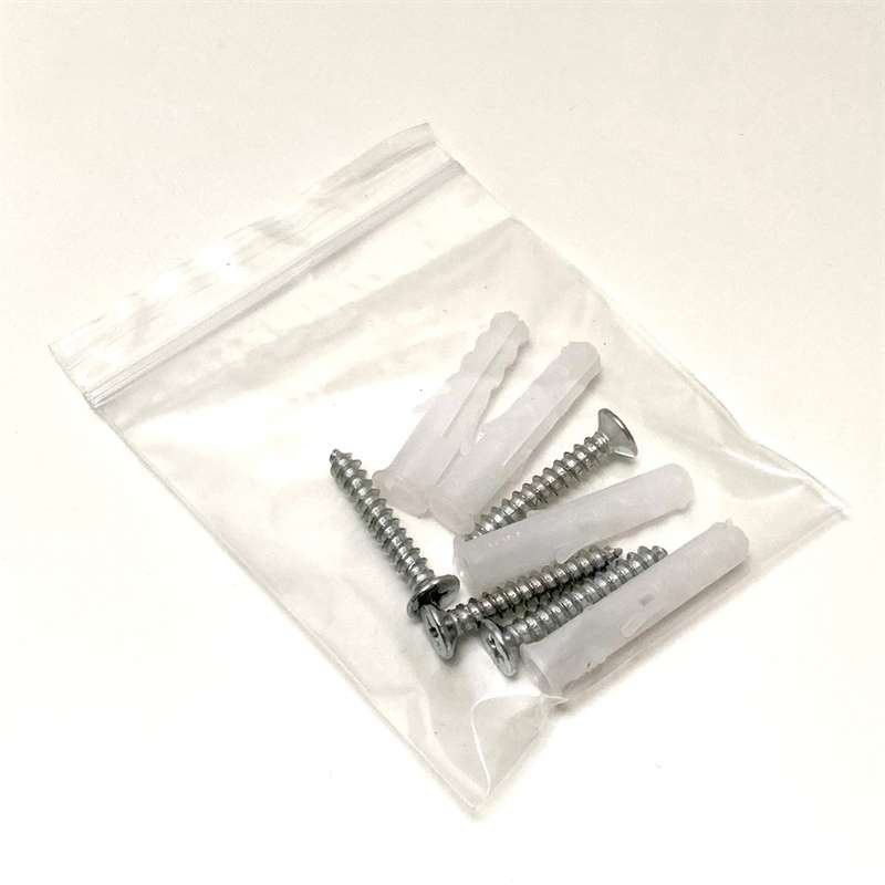 Klikramme med 20mm aluminium fladprofil, sølv - A5