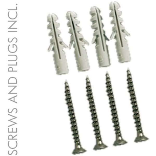 Klikramme med 25mm aluminium profil, hvid - 50x70 cm