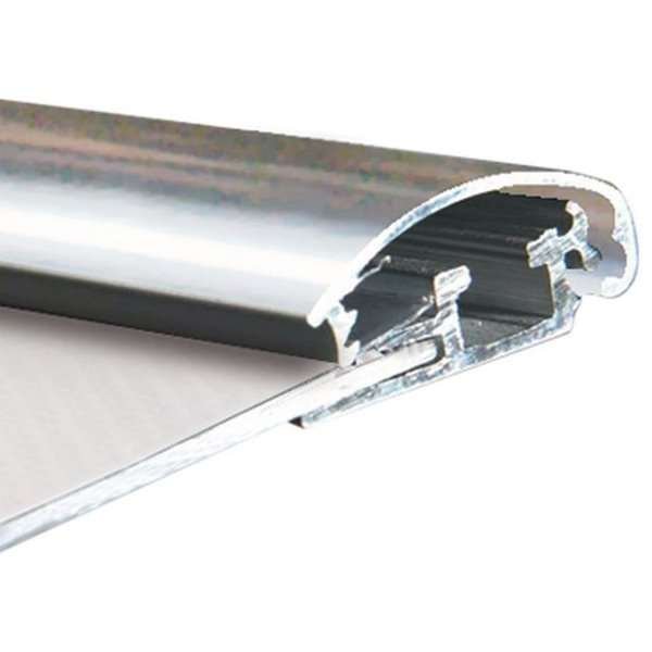 Klikramme med 25mm aluminium profil, krom - 50x70 cm