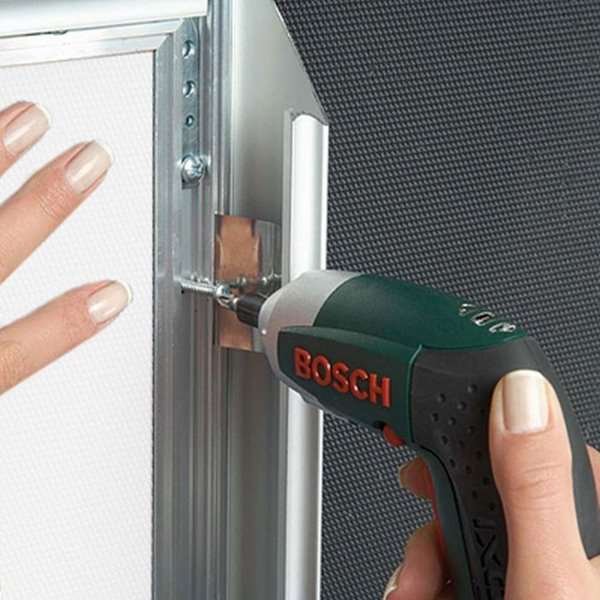 Klikramme med 45mm aluminium profil, sølv - 100x140 cm