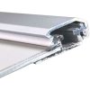 Klikramme med 20mm aluminium fladprofil, sølv - A4 #8