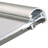 Klikramme med 15mm aluminium profil, sølv - A4 #7