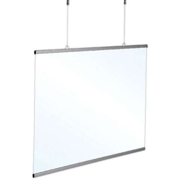 Hygiejne skærm til ophængning - 120x70cm